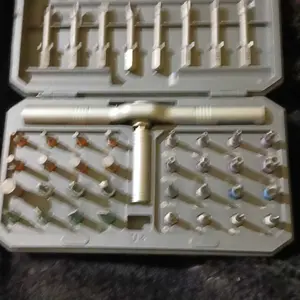 42 in 1 DlY Screwdriver Set,1 Set SwitchableScrewdriver Shape Magnetic Screwdriver Set,Compact and Portable Ratchet Screw0driver SetHome Repair Tool Box Gift for Thanksgiving,Christmas,New Year