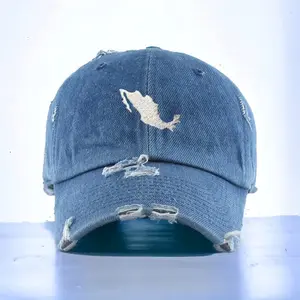 Mexico Map Distressed Dad Hat