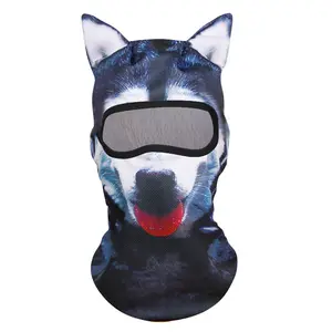 3D Cat Ski Balaclava Sheisty Face Mask with Ears for Music Festivals Raves Ski Halloween Party Outdoor Activities