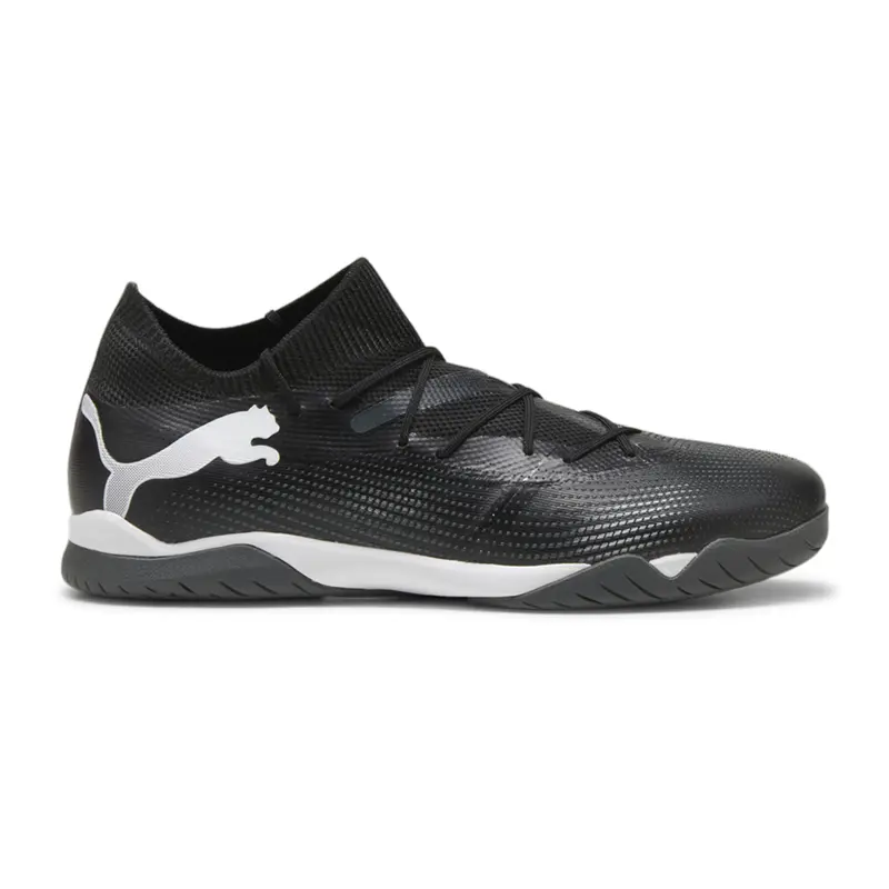 PUMA Mens Future 7 Match Indoor Soccer Cleats Indoor - Black