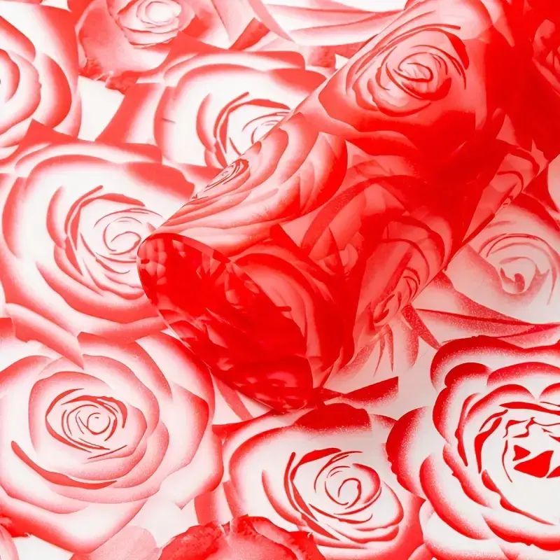 Rose Beauty 20 Sheets Waterproof Packaging Paper & Bouquet Wrapping Paper with Rainbow Theme, Ideal for Gift Wrapping and Sewing Supplies Doityourself Durable
