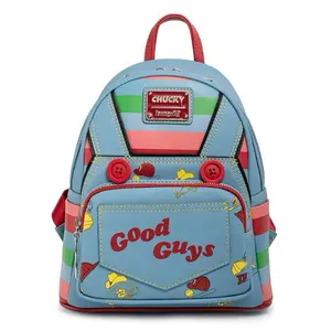 NEW CHUCKY GOOD GUYS COVERALLS LOUNGEFLY BACKPACK
