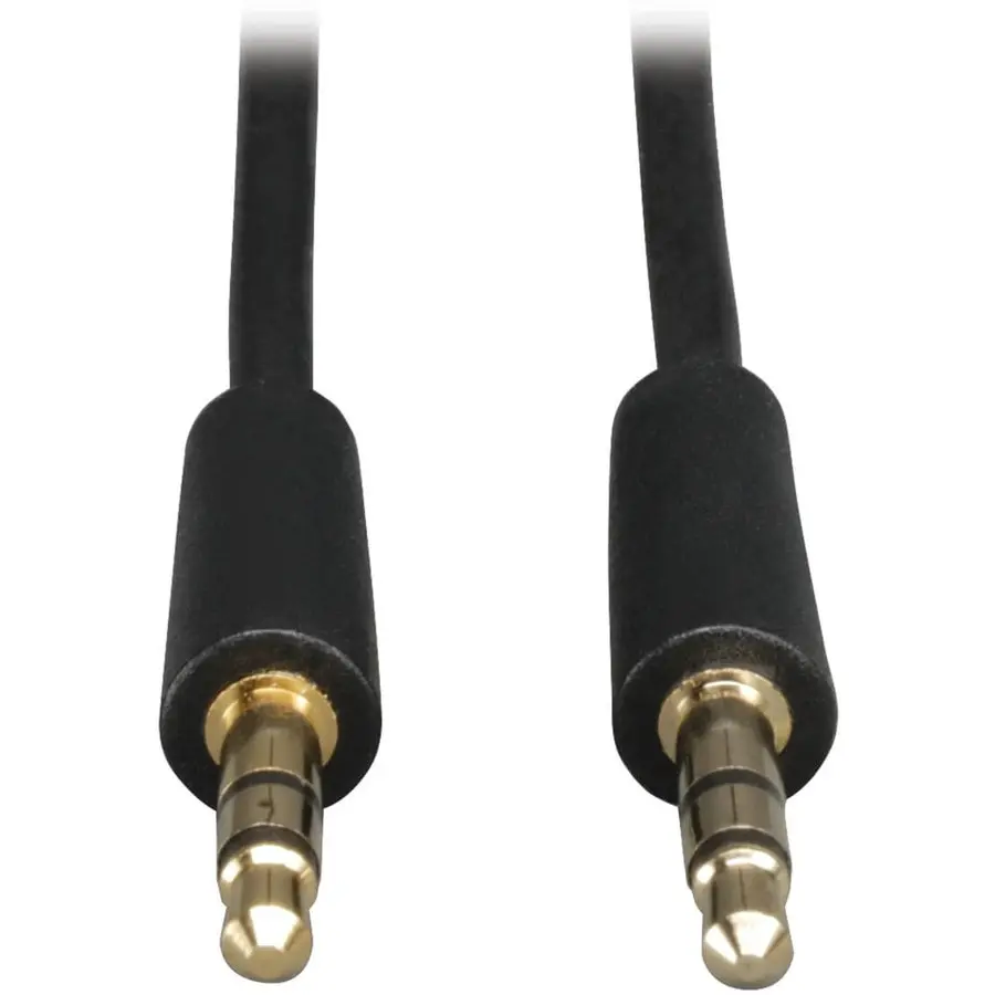 Tripp Lite 1ft 3.5mm Mini Stereo Audio Cable for Microphones/Speakers/Headphones