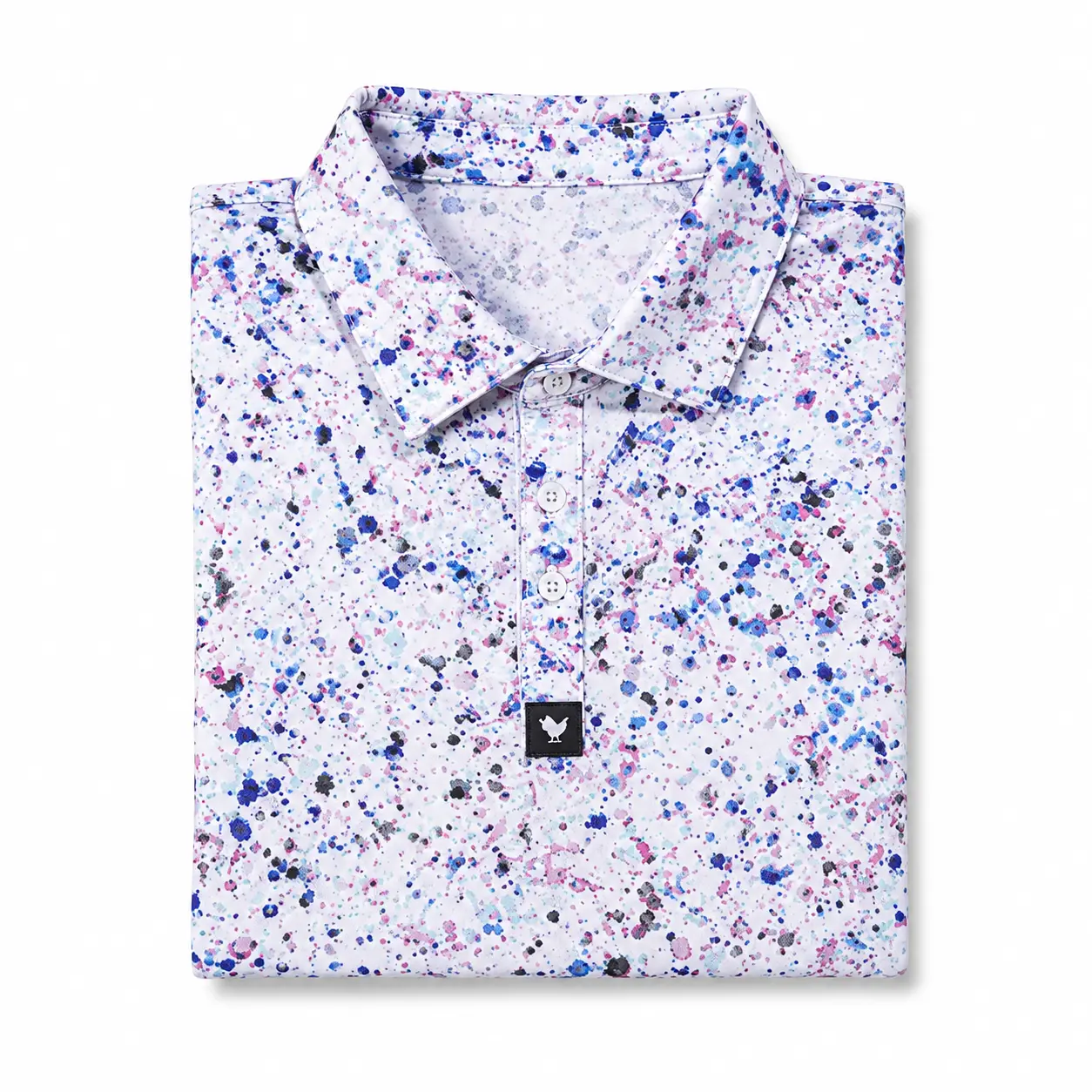 Paint Splatter 3 Performance Polo