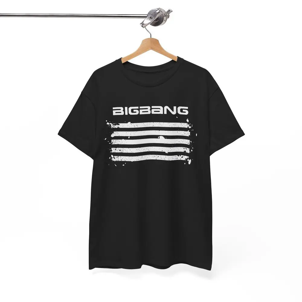Vintage Big Bang K-Pop T-Shirt, Music K Pop Band Unisex S-5XL Graphic Tee