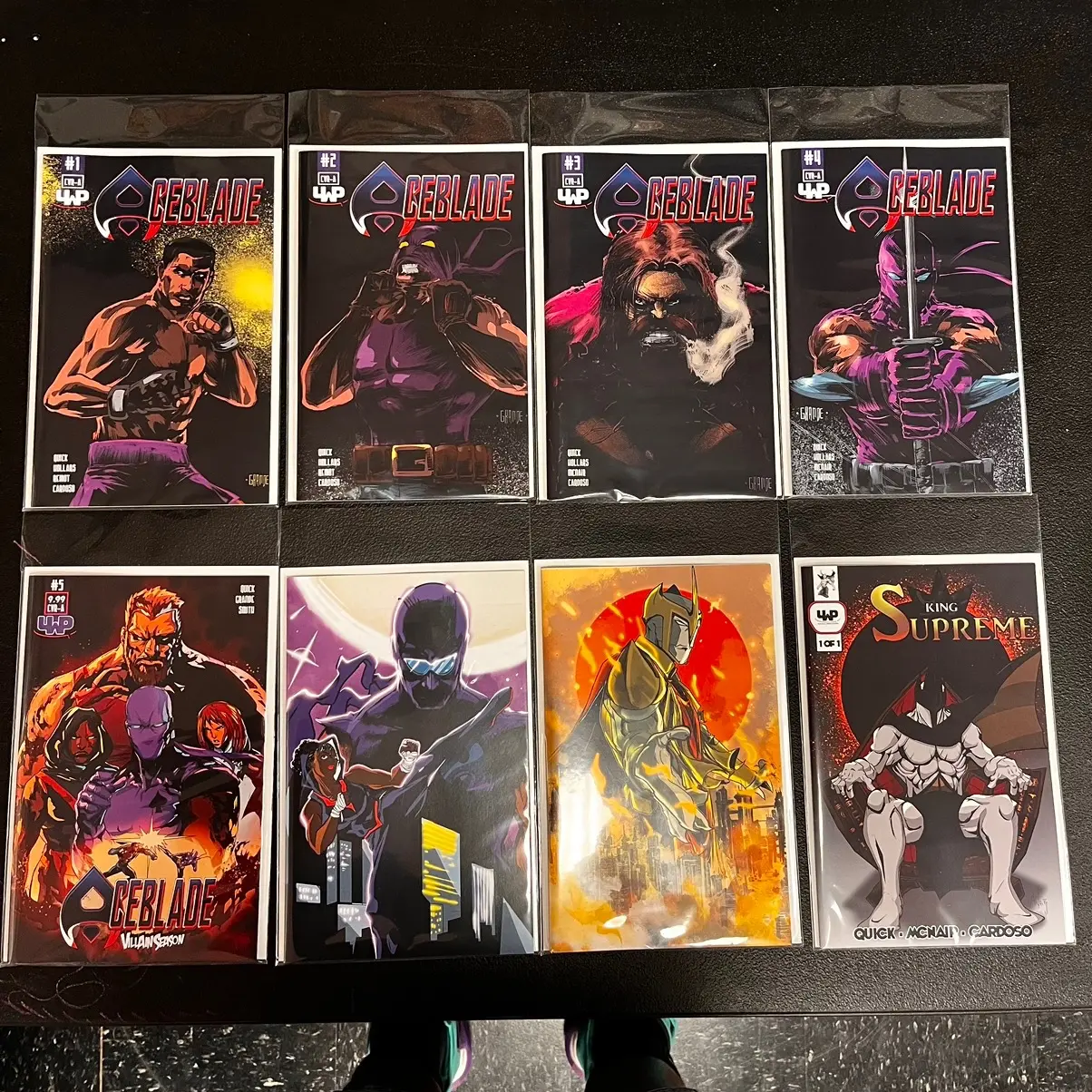 Aceblade & King Supreme Comic Bundle