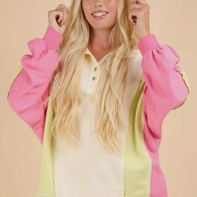 Color Block Hoodie