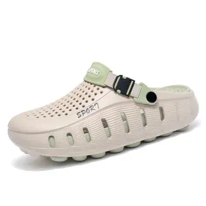 Men's EVA Clogs - Perforated Footwear, Closed-Toe Beach Slides, Casual Shoes (Style 901), Shoe