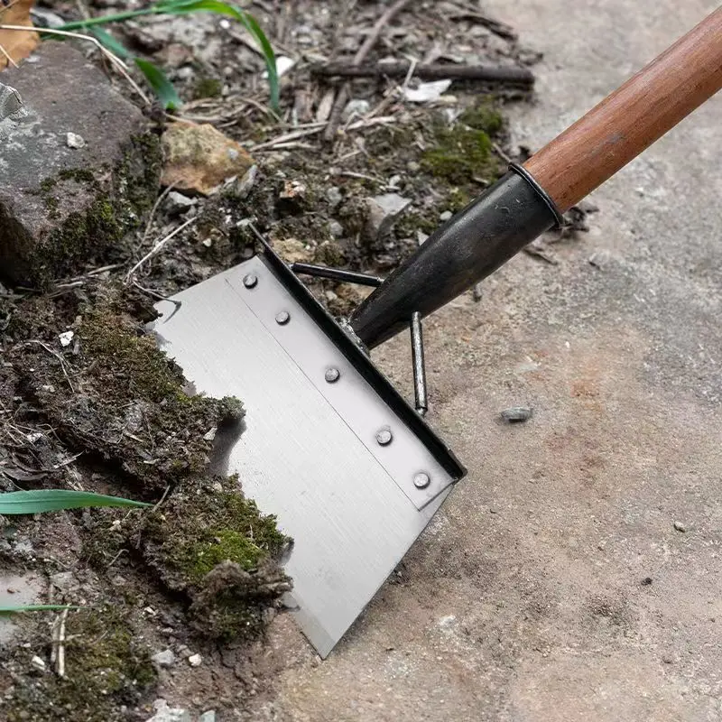 Manganese Steel Shovel with Reinforced Blade for Farming