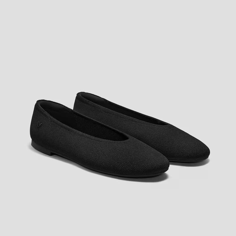 VIVAIA Almond-Toe Nude Flats , Wide Feet Friendly, Lightweight, Mary Janes Flats, Foldable Flats, Mashine Washable, Extra Padding, Non-Blisters, Suitable for Commute, Shopping, Vacations(Nubia)