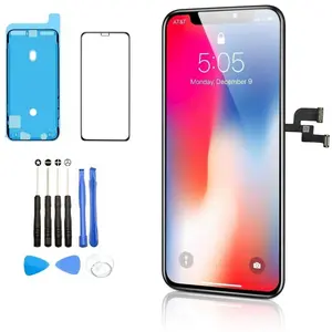 iPhone OLED Screen Replacement Kit - Touch Digitizer LCD Display - DIY & Professional Repair - USA Lens Mobile