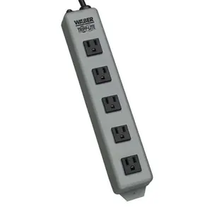 Tripp Lite TRIPP-602 Multiple Outlet Strip, Mountable Relocatable Power Tap for Home Accessories
