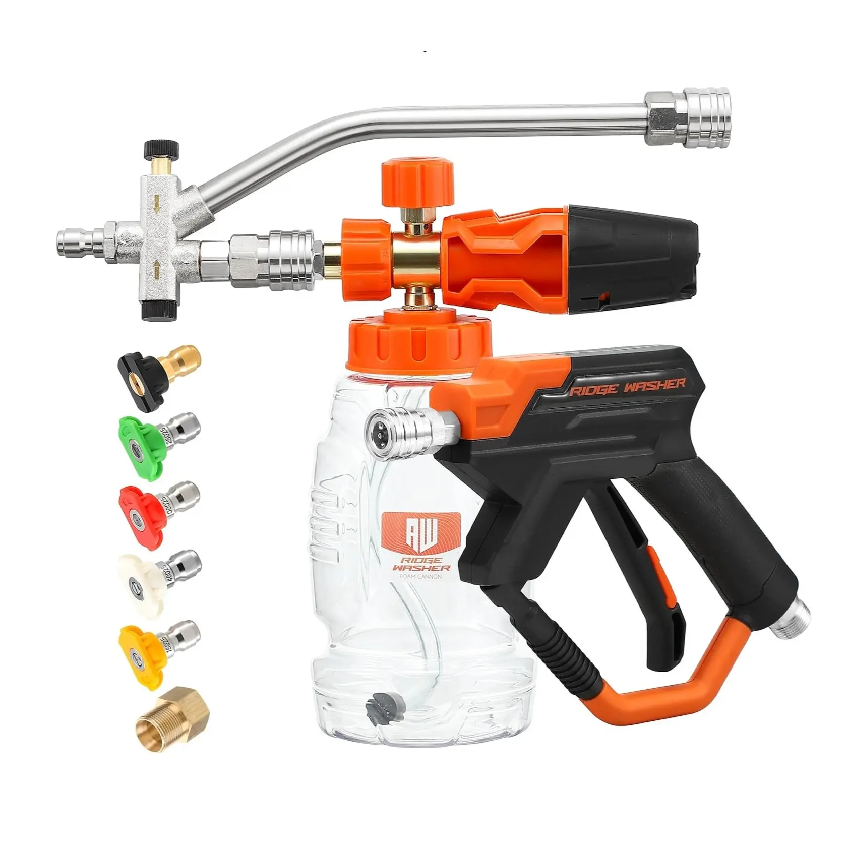 Foam Cannon with Dual Connector Accessory