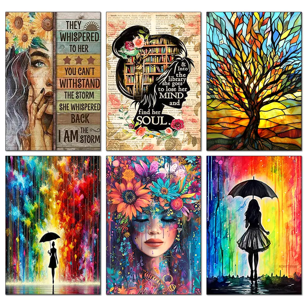 1Pc 5D Diamond Art Painting Coffee and Book Full Round Diamond Art Kits for Adults Mosaic Inlay Craft Kits for Home Wall Decor 30x40cm /11.81x15.75inch