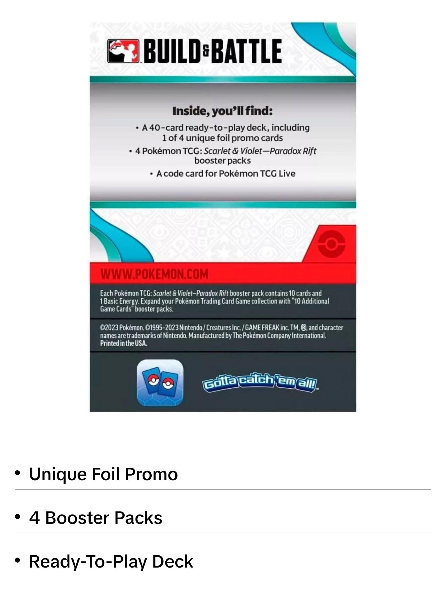 Paradox Rift Build and Battle Box