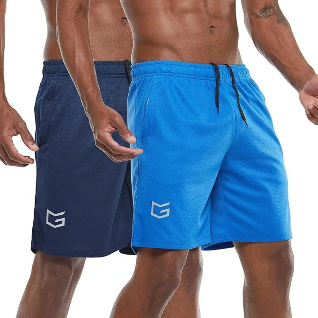 Navy Blue+Blue Shorts