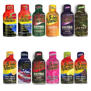 5-Hour Caffeinated Beverage - Sports Drink for Active Lifestyles (12-Pack, Food & Beverages Category) Energy