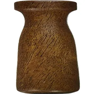 Winco Wooden Muddler, Lacquered Walnut, Brown, Medium Winco