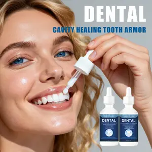 TrueRelief Original Tooth Armor Liquid Drops – Fluoride-Free Nano Hydroxyapatite Oral Care Drops for Daily Enamel Care & Fresh Breath