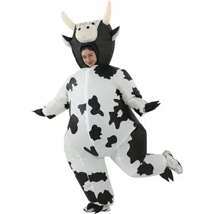 Inflatable Cow Costume - Adult Blow Up Costume for Halloween & Christmas