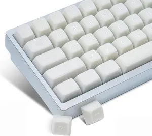 Womier PBT Keycaps,Ceramic Jade keycaps SA Profile for 60% 65% 75% 100% TKL US Layout Mechanical Keyboard