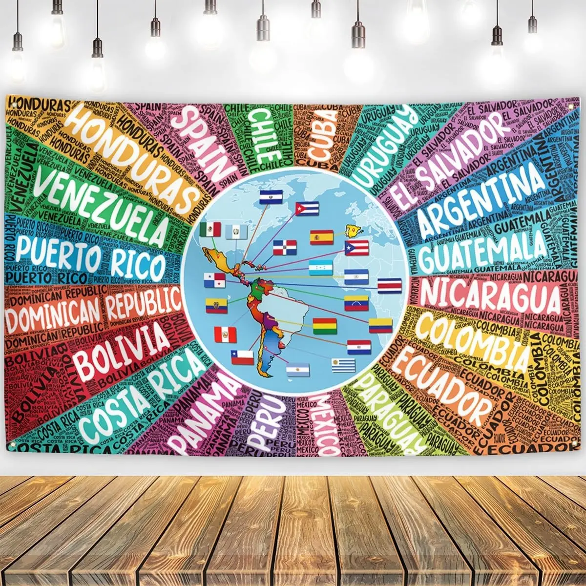 Hispanic Heritage Month Decorations Latin American Banner Spanish Classroom Decorations National Hispanic Heritage Month Decorations for Classroom Home