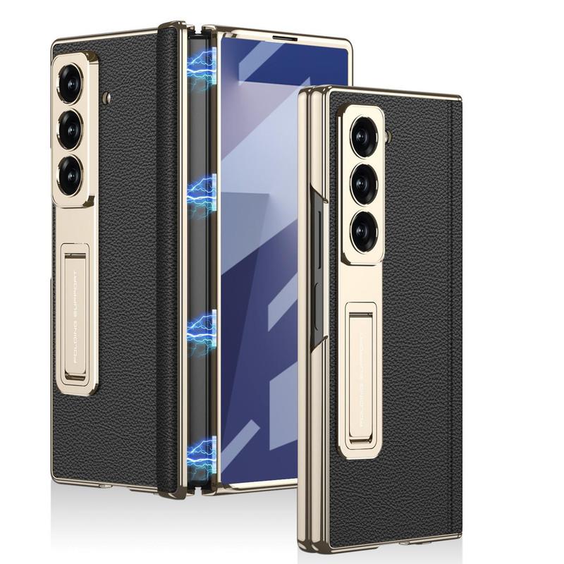 Compatible with Z Fold7 bracket hinge Business shockproof phone case-HN227-1