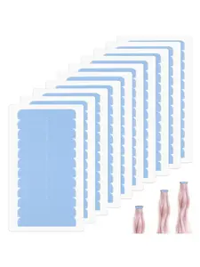 120 PCS Double-Sided Super Strong Wig Tape, Lace Wigs, Hair Extensions, Hair Clips, Durable Adhesive Strips for Secure Attachment, Tape In Hair