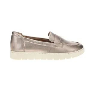 Easy Spirit Womens Karin Slip On Loafers Casual - Gold