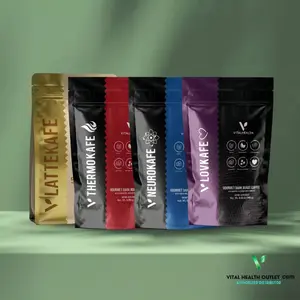 Vital Health Vitalkafe Bundle - 4-Pack Functional Coffee Collection