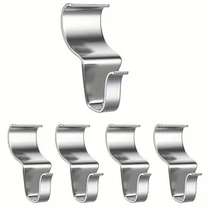 Vinyl Side Hook Hanger for Patio Outdoor Hanging, Durable Vinyl Material, Ideal for Storage Solutions, Easy Installation