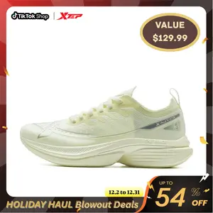 XTEP One-Piece 3.0 Shoes with Unibody Midsole TPU Support & Engineered Mesh Design for Comfort and Style Sneakers Casual Athletic Trainers Training Runner Running Closed Workout