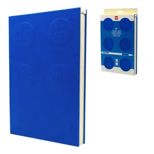 LEGO® Locking Notebook with Gel Pen 2x3 Blue (53699)