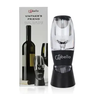 Vintner’s Friend Wine Aerator - Unique Aeration Design, Red Wine Aerator Pourer for Enhanced Flavor and Smoother Finish, Easy to Carry Wine Pourer