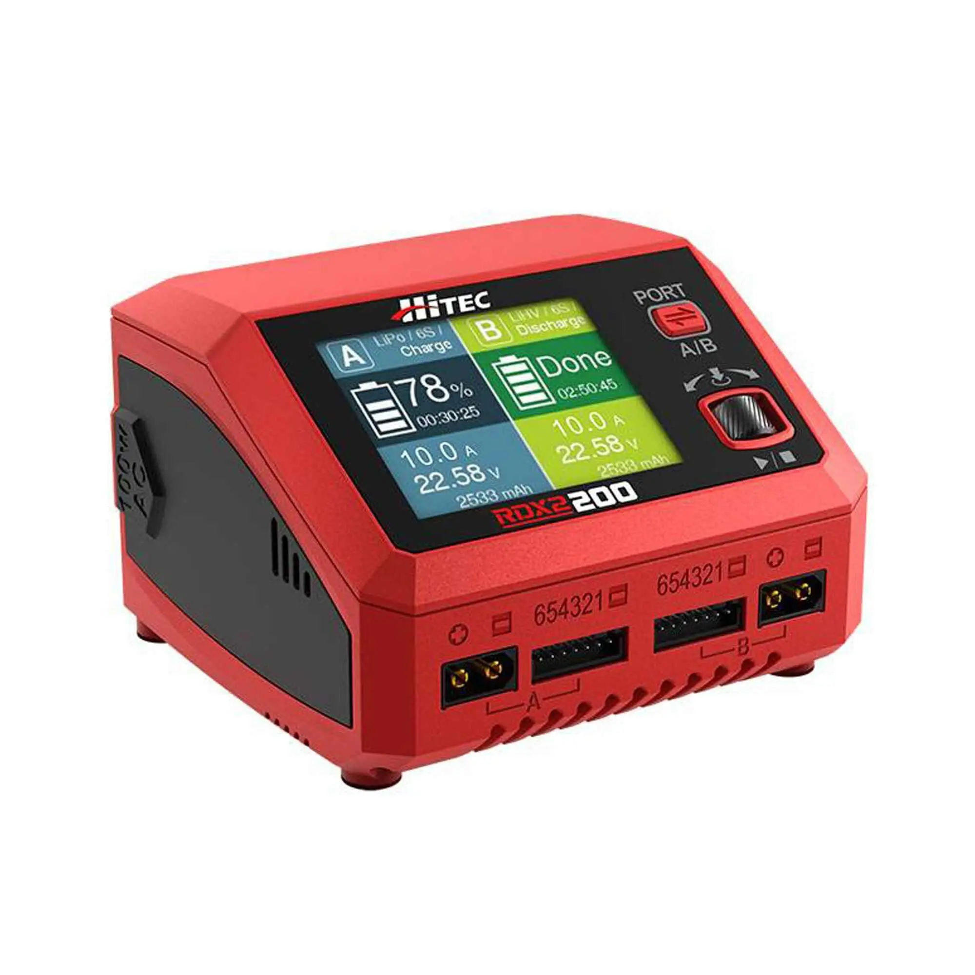 Hitec - RDX2 200 2 Port AC/DC Charger