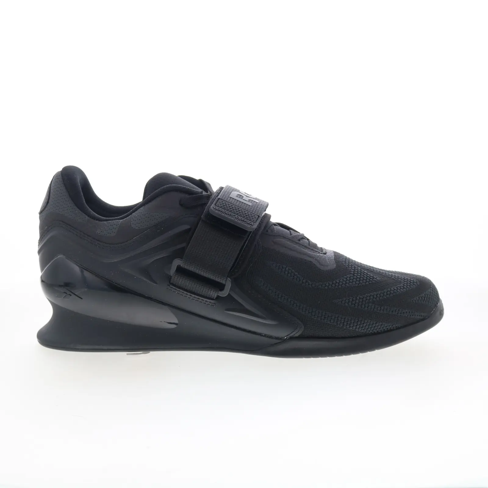 Reebok Legacy Lifter IV Mens Black Mesh Athletic Weightlifting Shoes