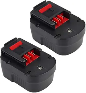 2Pack 3600mAh Ni-Mh Replacement for Black and Decker 12V Battery Compatible with Black and Decker 12 Volt Battery HPB12 FS120BX FSB12 FS120B A1712 A12 BD12PSK SS12 BDID1202 XD1200K CDC120ASB HPD12K-2