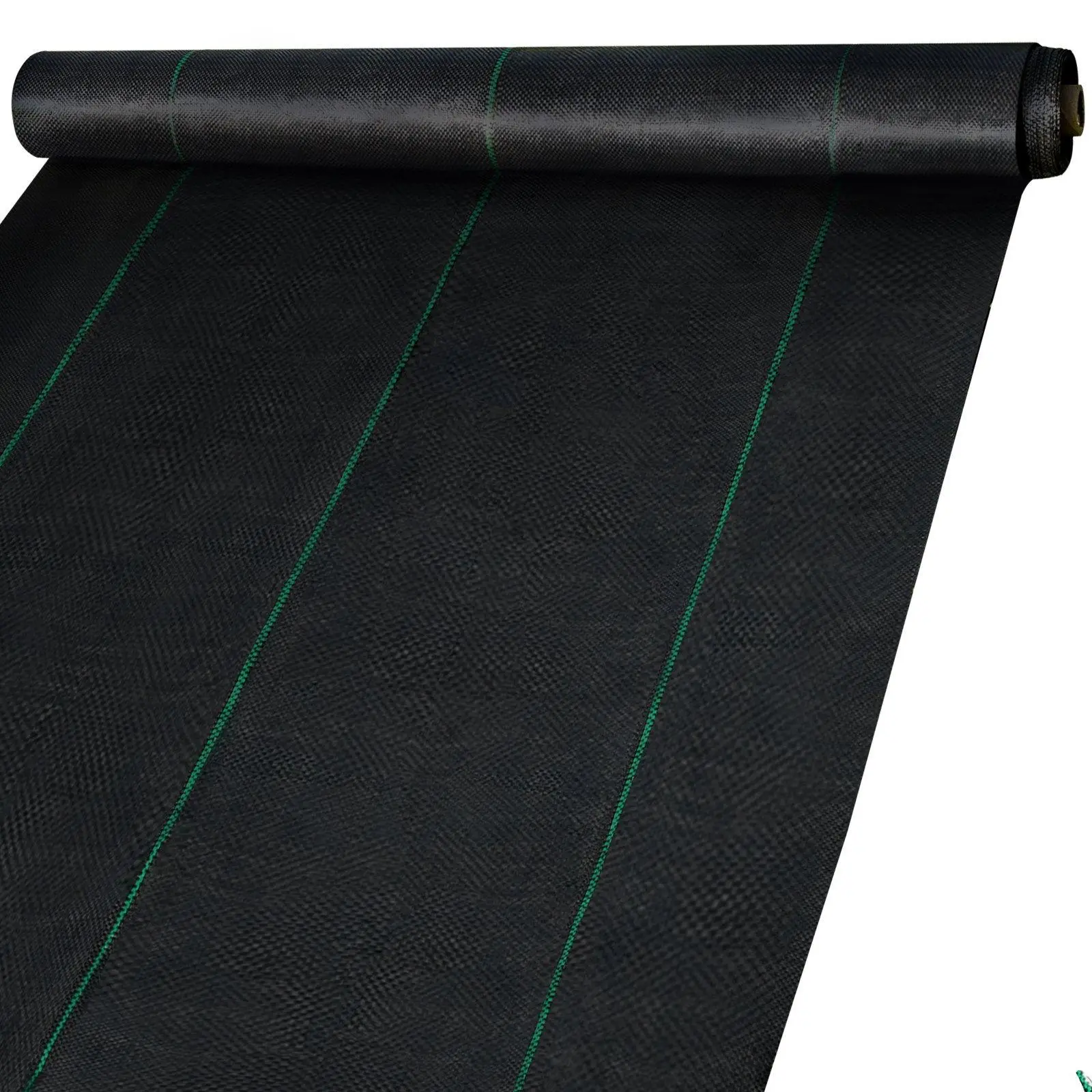 【Summerfinds】VEVOR 6FT300FT Premium Weed Barrier Fabric Heavy Duty 2.4OZ, Woven Weed Control Fabric, High Permeability Good for Flower Bed, Geotextile Fabric for Underlayment, Polyethylene Ground Cover