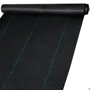 【Summervibes】VEVOR 6FT300FT Premium Weed Barrier Fabric Heavy Duty 2.4OZ, Woven Weed Control Fabric, High Permeability Good for Flower Bed, Geotextile Fabric for Underlayment, Polyethylene Ground Cover