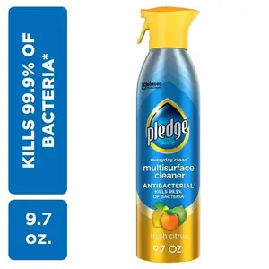 Pledge Daily Cleaner TM Limpiador Antibacteriano Multisuperficie 9.7 oz Fresh Citrus Scent Kills 99.9% of Bacteria Everyday Clean