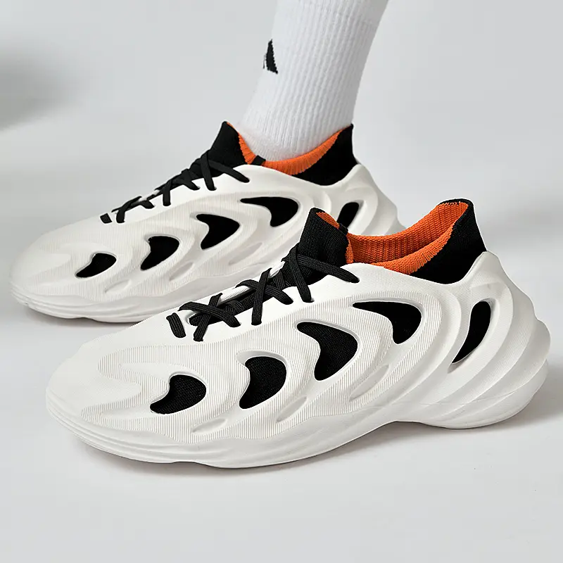 New coconut flying woven lining hole shoes, unisex