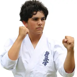 14-OZ BLEACHED KYOKUSHIN UNIFORM COTTON CANVAS