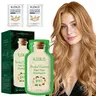 MJDMJD 9-in-1 Herbal Essence Bubble Hair Dye Shampoo, Haircare Product for Women & Men, Ammonia-Free Gentle Dye-Safe Semi-Permanent Color, Cover Grey Hair & Dark Roots, Root Touch Up, Rich Shine, 3-4 Week Longevity, Easy At-Home Use, 1oz x 10 Packs/Box