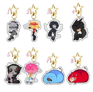 Forsaken Keychain - Guest 1337 Noob Shedletsky John Doe c00lkidd Elliot forsaken characters charm, Roblox Forsaken Keychain, Perfect Accessories For Bags, Keys, Gift For Roblox FanFor K