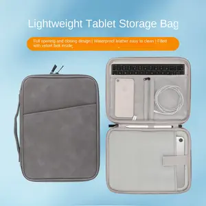 1PCS storage bag, laptop bag, tablet waterproof, can hold keyboard, Apple iPad storage bag, shock resistant laptop bag