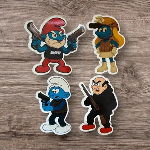 Tactical Smurf sticker pack