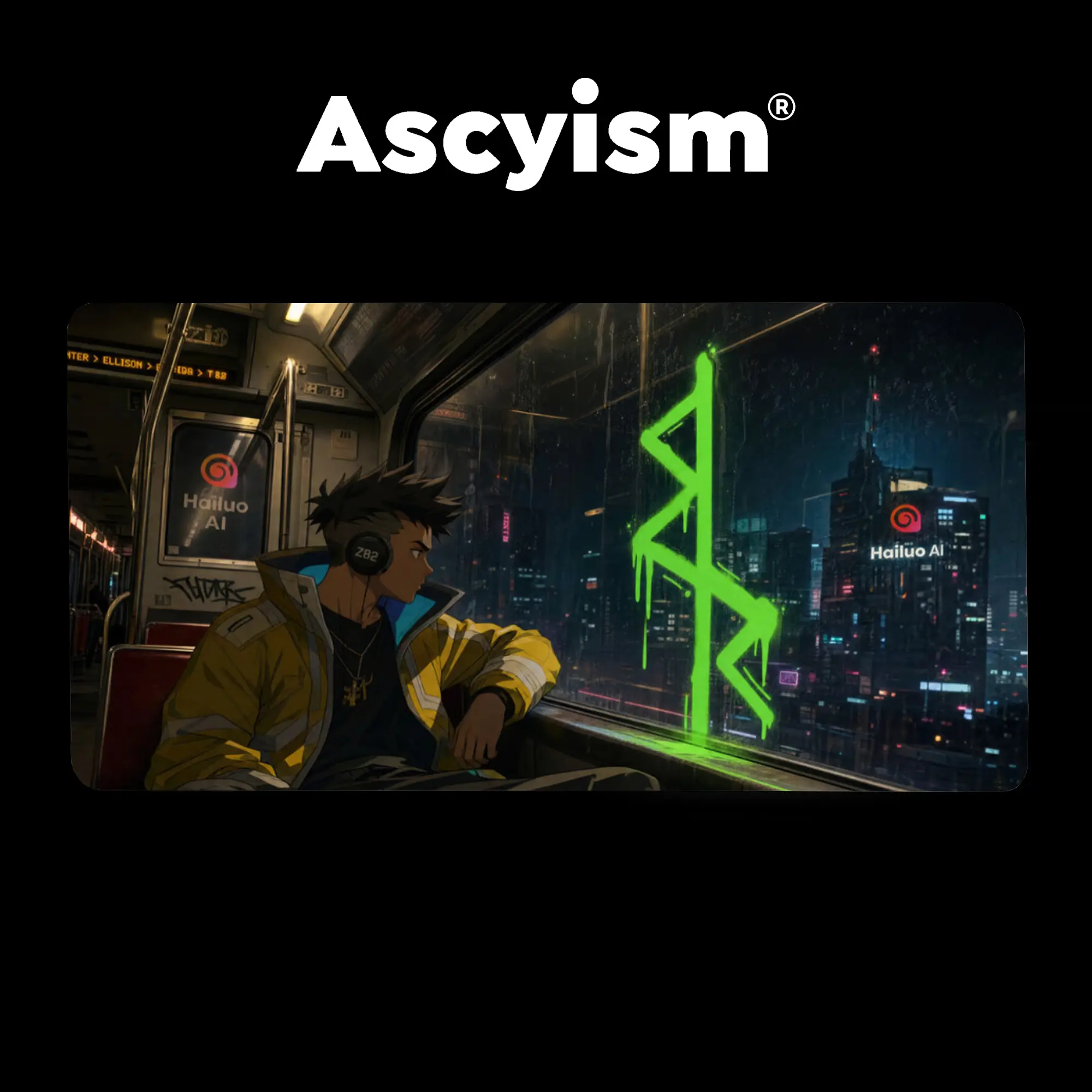 Cyberpunk Edgerunners David Martinez Anime Gaming Mouse Pad, Night City Train Scene Extended Desk Mat, Large Keyboard Pad, Waterproof Non-Slip Rubber Base Mousepad for PC Gamer Setup, Gaming Room Accessories, Office Gift and Desktop Decor, 40x20 Inch