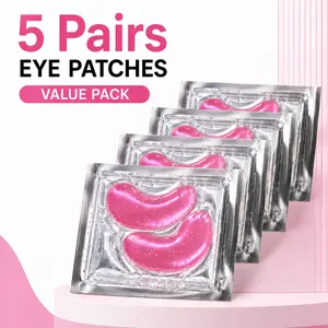 5/10 Pairs Cooling Gel Eye Pads – Soothing Under Eye Patches for Relax Time, Spa Vibes & Everyday Self Care Routine