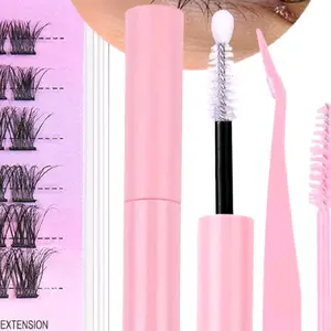 12 Rows Of 150 Segmented Lashes In Clusters