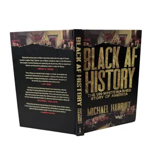 Notebook Black AF History: The Un-Whitewashed Story of America by Michael Harriot - Uncensored American History Book vertical planner